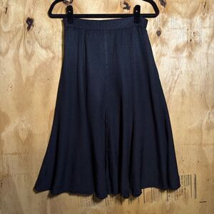 Sequel Petite Vintage Black Skirt Sz 10